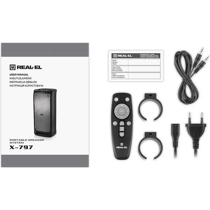 Акустика REAL-EL X-797 Black (EL121600023) [136476] - фото 6