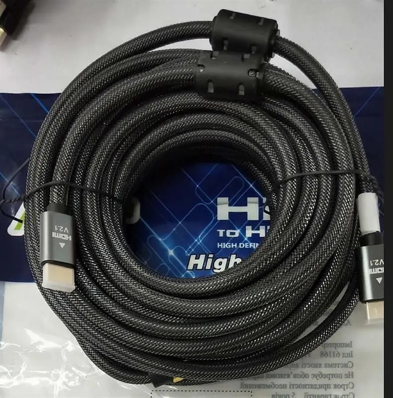 Кабель Atcom Premium HDMI - HDMI V 2.1 (M/M), 30 м, Black пакет (AT23730) - фото 4