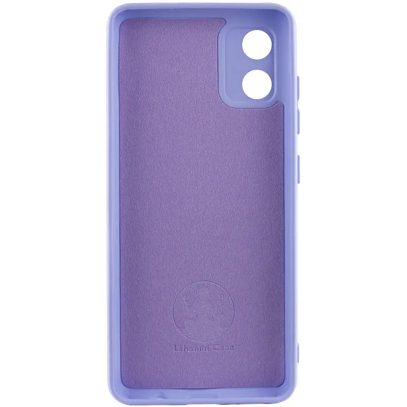 Чохол Silicone Cover Ummi Lakshmi Full Camera (AA) для Motorola Moto E13 Бузковий / Dasheen - фото 2