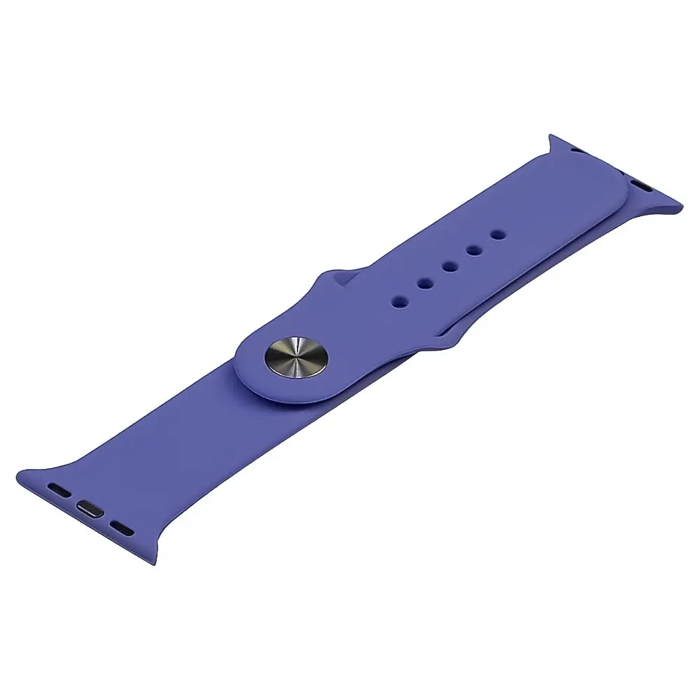 Силиконовый ремешок для Apple Watch Sport Band 42/44/45 мм размер S цвет 57 - фото 2