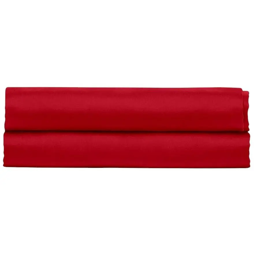 Простирадло сатин Cosas Burgundy CS1 240х260 см (55Satin_Ruby_240x260s)