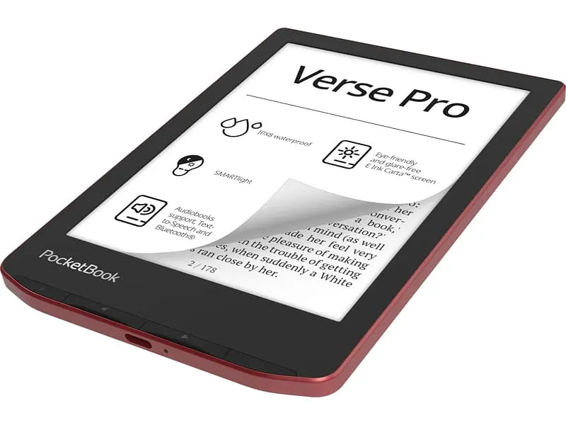 Електронна книга PocketBook 634 Verse Pro Passion Red (PB634-3-CIS) - фото 6