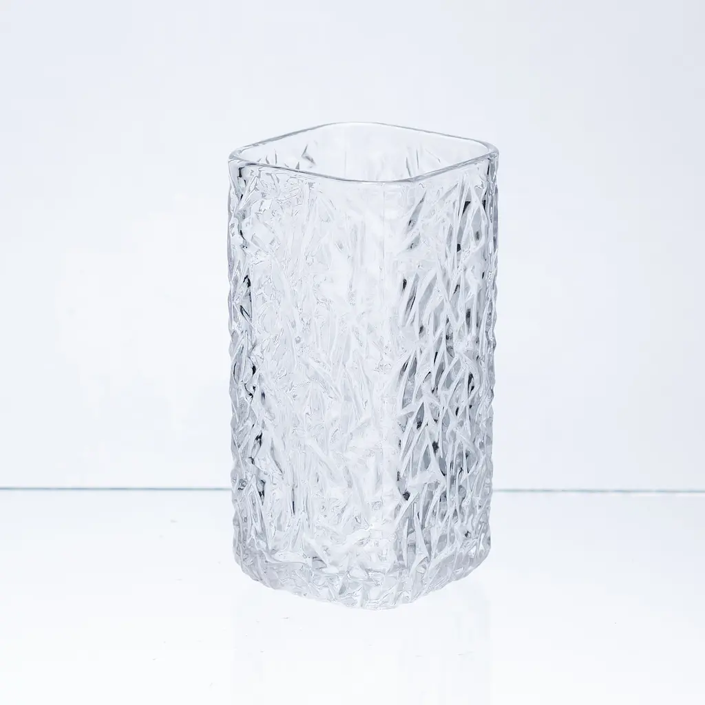 Набір склянок для напоїв Yiwu Matrix Glass 6 штук по 245 мл для лимонадів соку води коктейлів склянки скляні для напоїв HP-17-46 - фото 3
