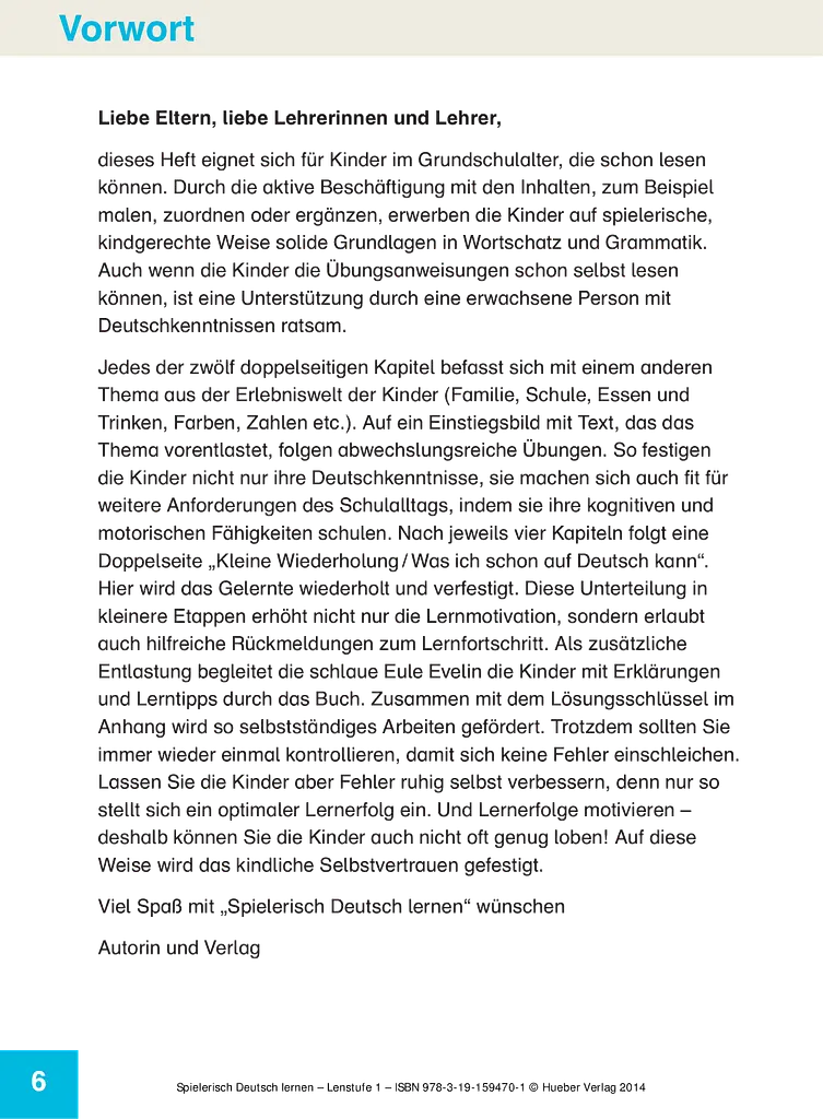 Spielerisch Deutsch lernen. Neue Geschichten. Wortschatz und Grammatik. Lernstufe 1 - фото 5