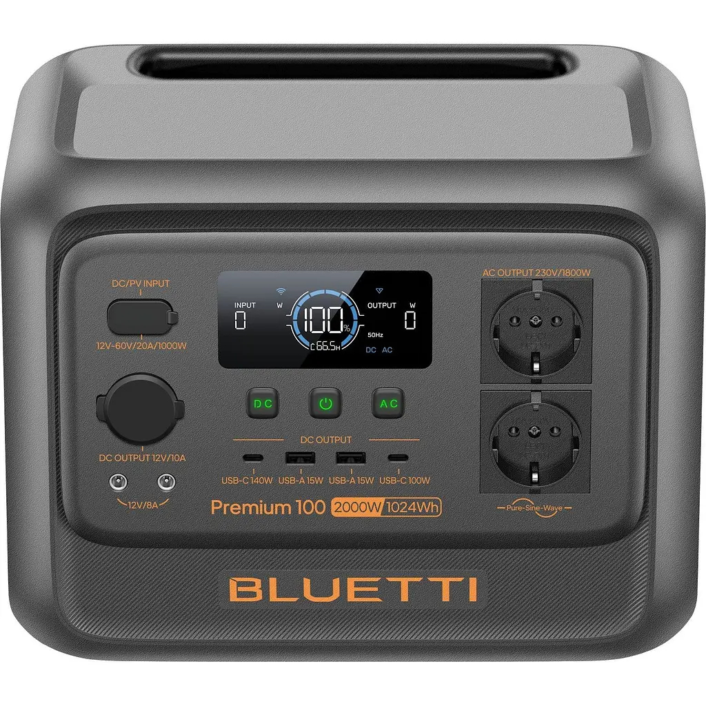 Зарядна станція BLUETTI Premium 100 V2 2000W [145055] - фото 3
