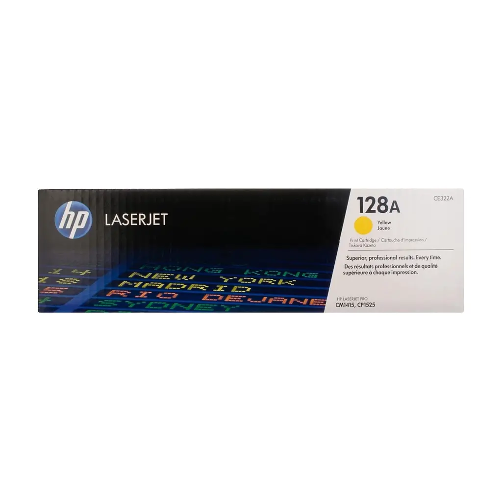 Картридж HP CLJ 128A Yellow, CP1525/CM1415 (CE322A)