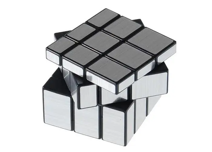 Кубик Ю-Джи Дзеркальний срібний (YJ Mirror Cube silver) (YJ8321) - фото 4