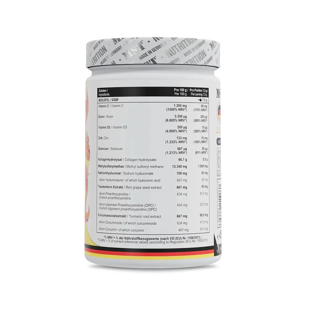 Морський колаген Fish Collagen Beauty, 450 грам - Ананас MST Nutrition vit0004200 - фото 2