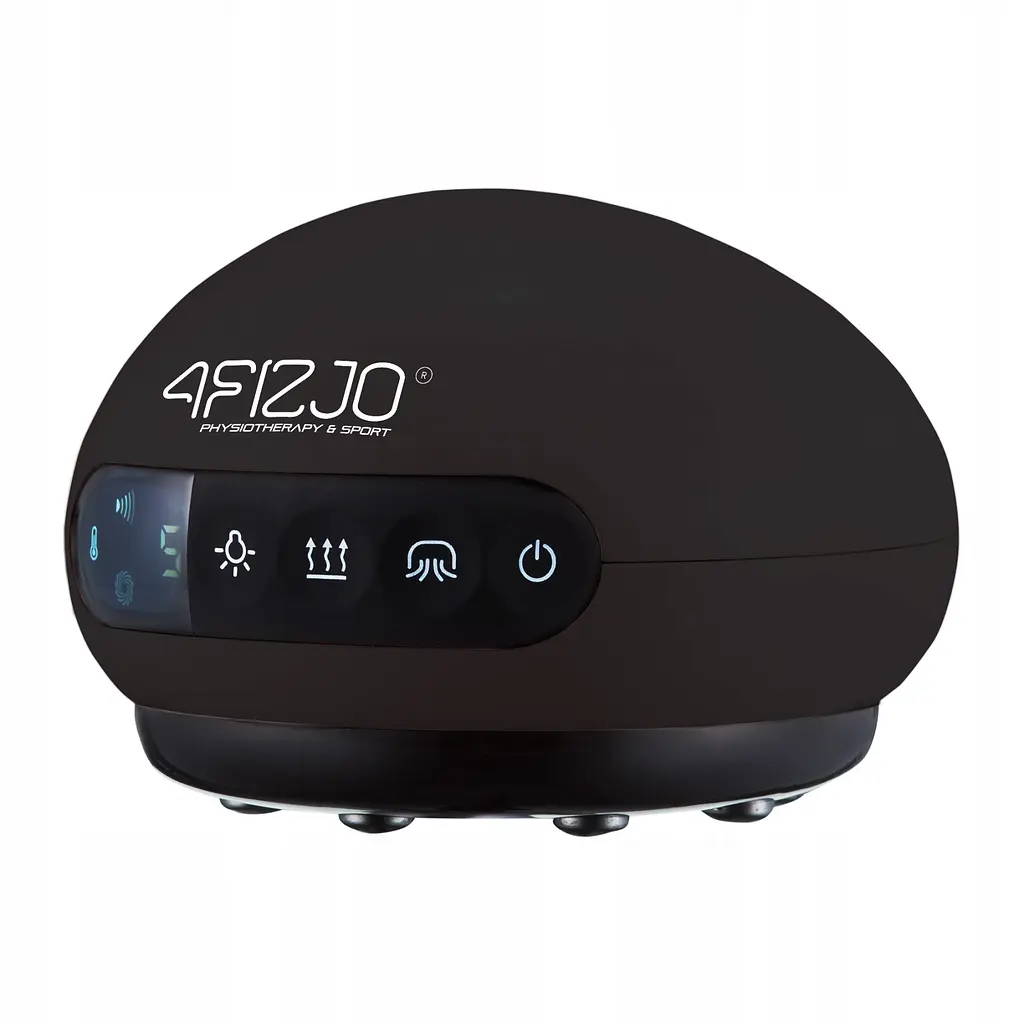 Масажна вакуумна банка 4FIZJO акумуляторна з ІЧ прогріванням 4FJ0517 Black (P-5907739318695) - фото 2