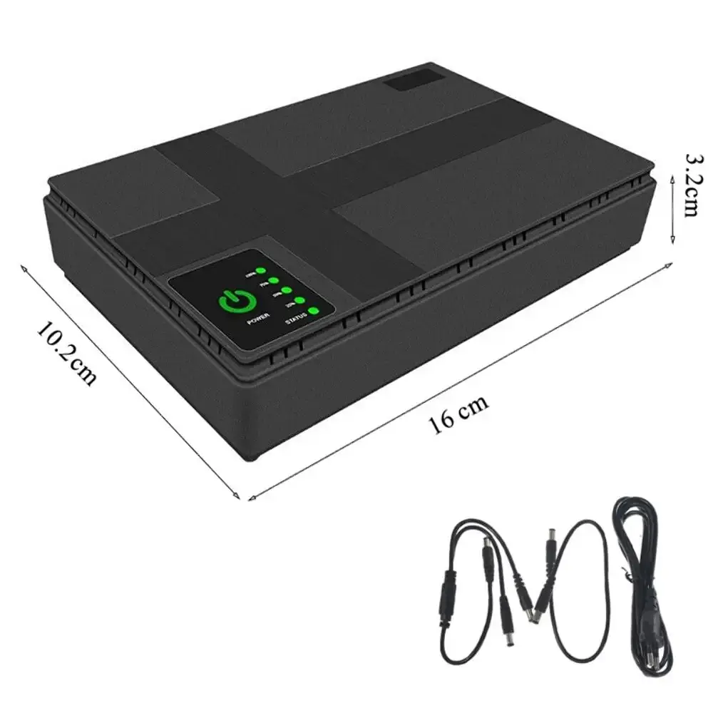 Источник автономного питания роутера - камеры VIA Mini UPS 10400mAh 18W (DC1018P) - фото 4