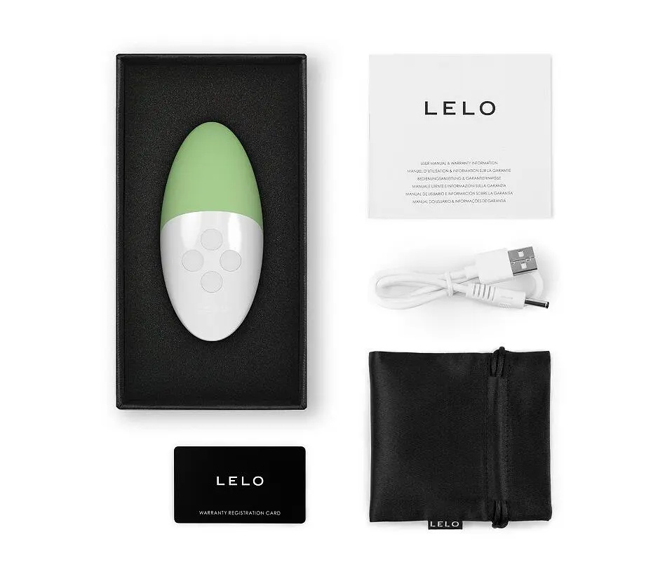 Музичний вібратор для клітора LELO SIRI 3 Green, вібрації в ритмі звуків без смартфона - фото 3