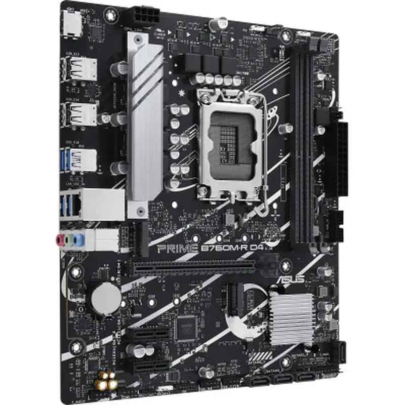 Материнська плата ASUS PRIME B760M-R D4 - фото 2