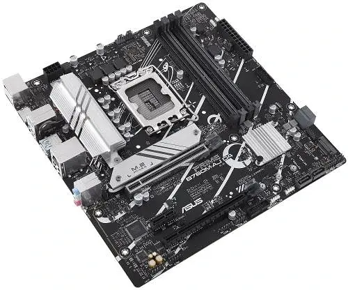 Материнська плата LGA1700, Asus PRIME B760M-A D4-CSM, B760, 4xDDR4, Int.Video(CPU), 4xSATA3, 2xM.2, 3xPCI-E 16x 4.0, Realtek 7.1, Realtek 2.5Gb, 5xUSB3.2/7xUSB2.0, HDMI/DP, MicroATX - фото 5