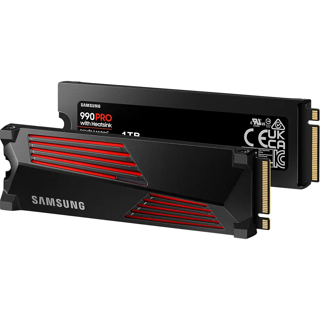 SSD накопичувач Samsung 990 PRO with Heatsink 1 TB [MZ-V9P1T0CW] [100624] - фото 5