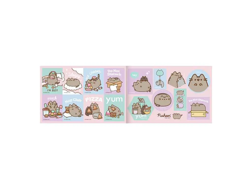 Розфарбовка YES А4 Pusheen, 12 стор. (742918) - фото 4