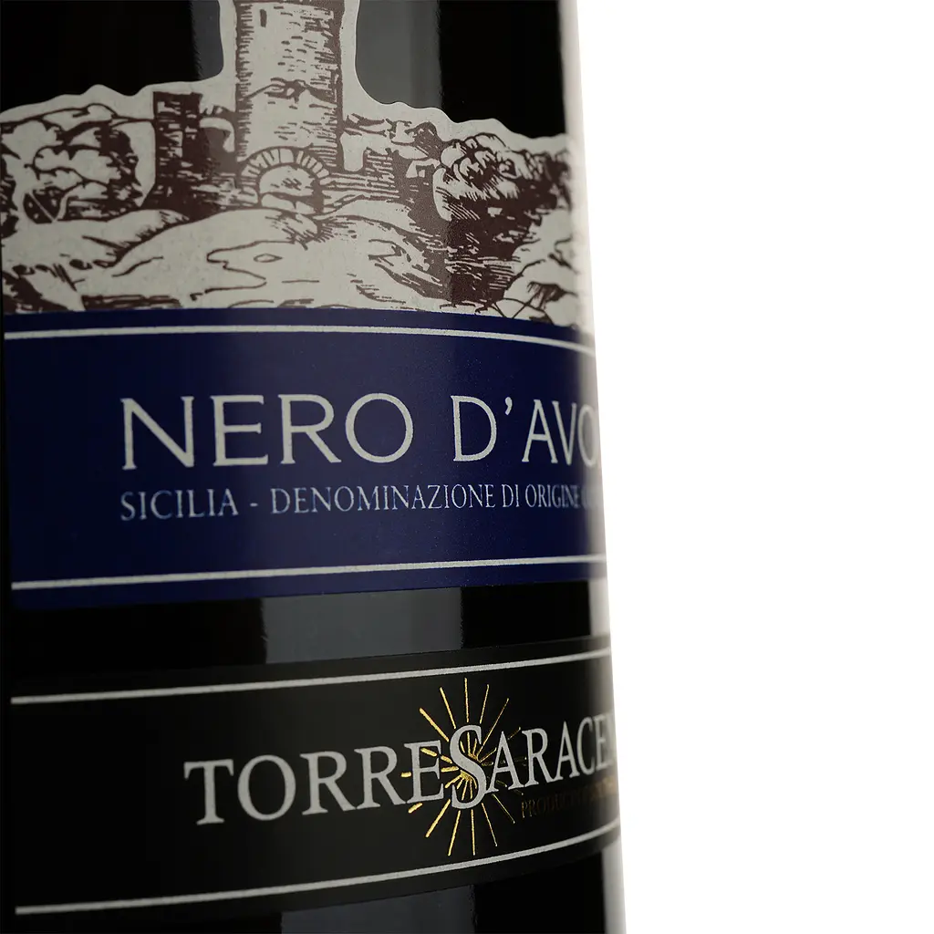 Вино Torre Saracena Nero d'Avola, червоне, сухе, 0,75 л - фото 3
