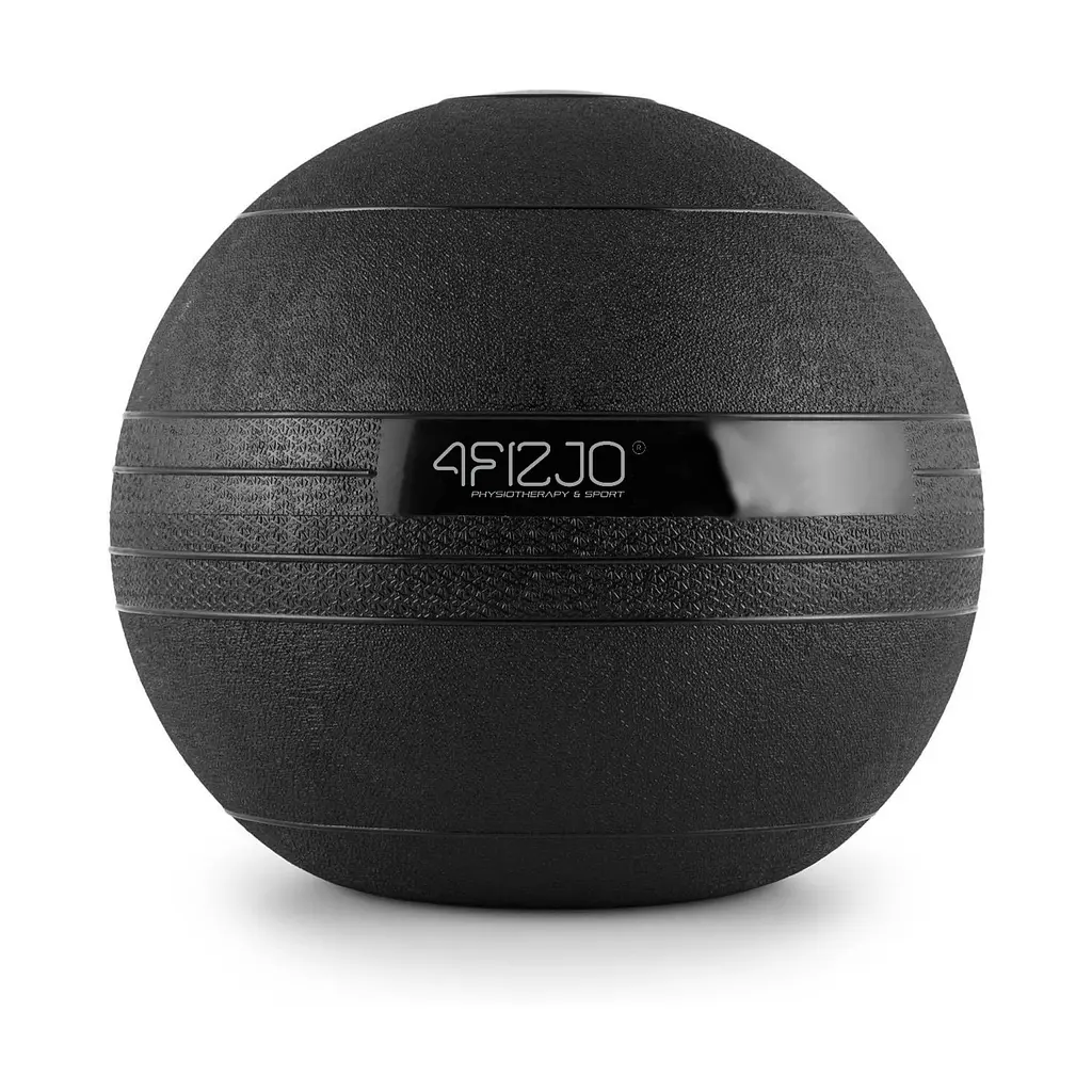 Слембол (медицинский мяч) для кроссфита 4FIZJO Slam Ball 7 кг Black (P-5907739315434) - фото 7