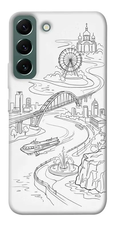 TPU чохол Demsky Dnipro spirit для Samsung Galaxy S22