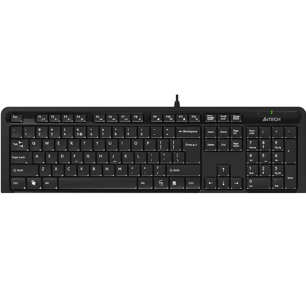 Комплект (клавіатура + миша) A4Tech Fstyler F1010 Black/Orange (1147551) [114613] - фото 2