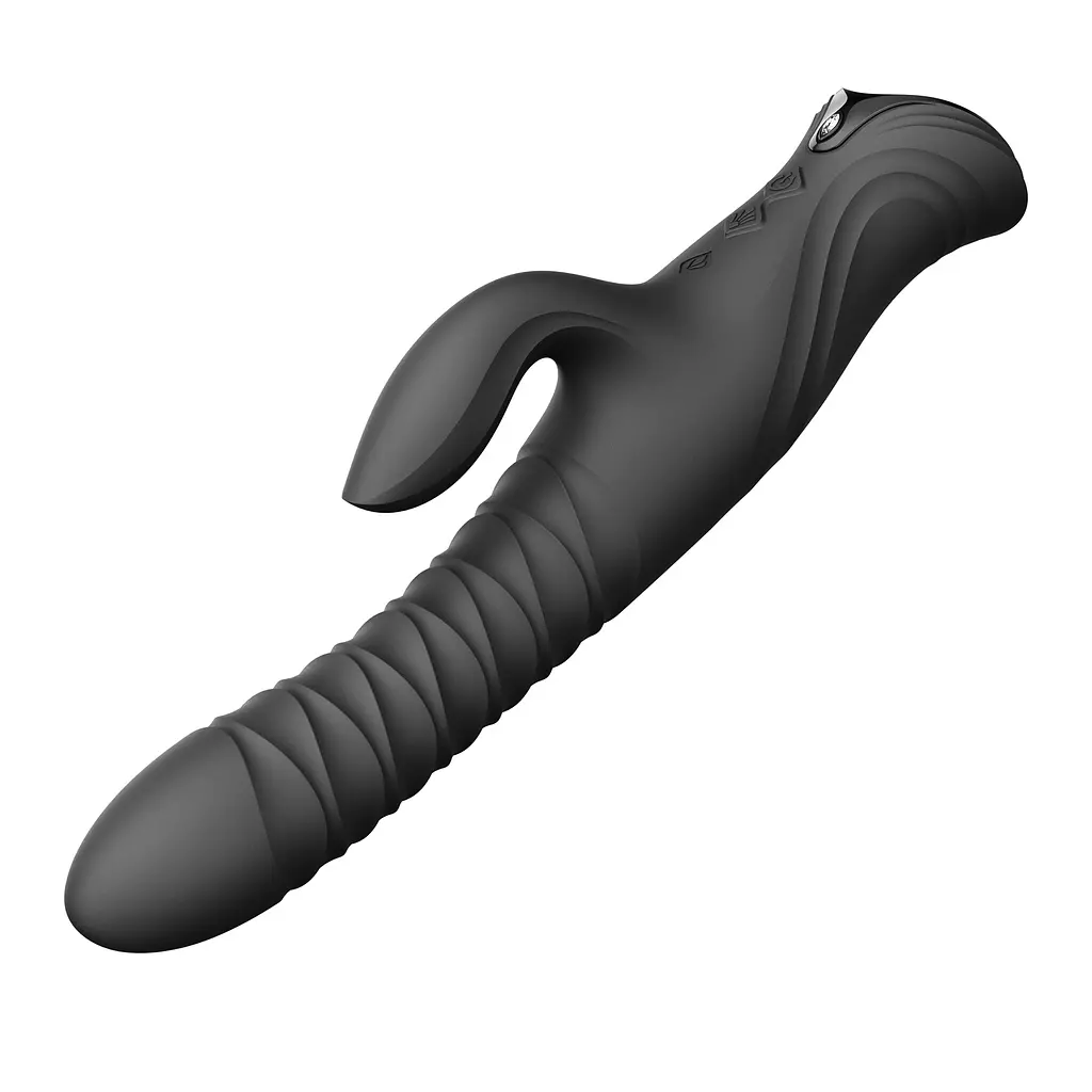 Вібратор-кролик Zalo Mose 2 25.7 см чорний - фото 13