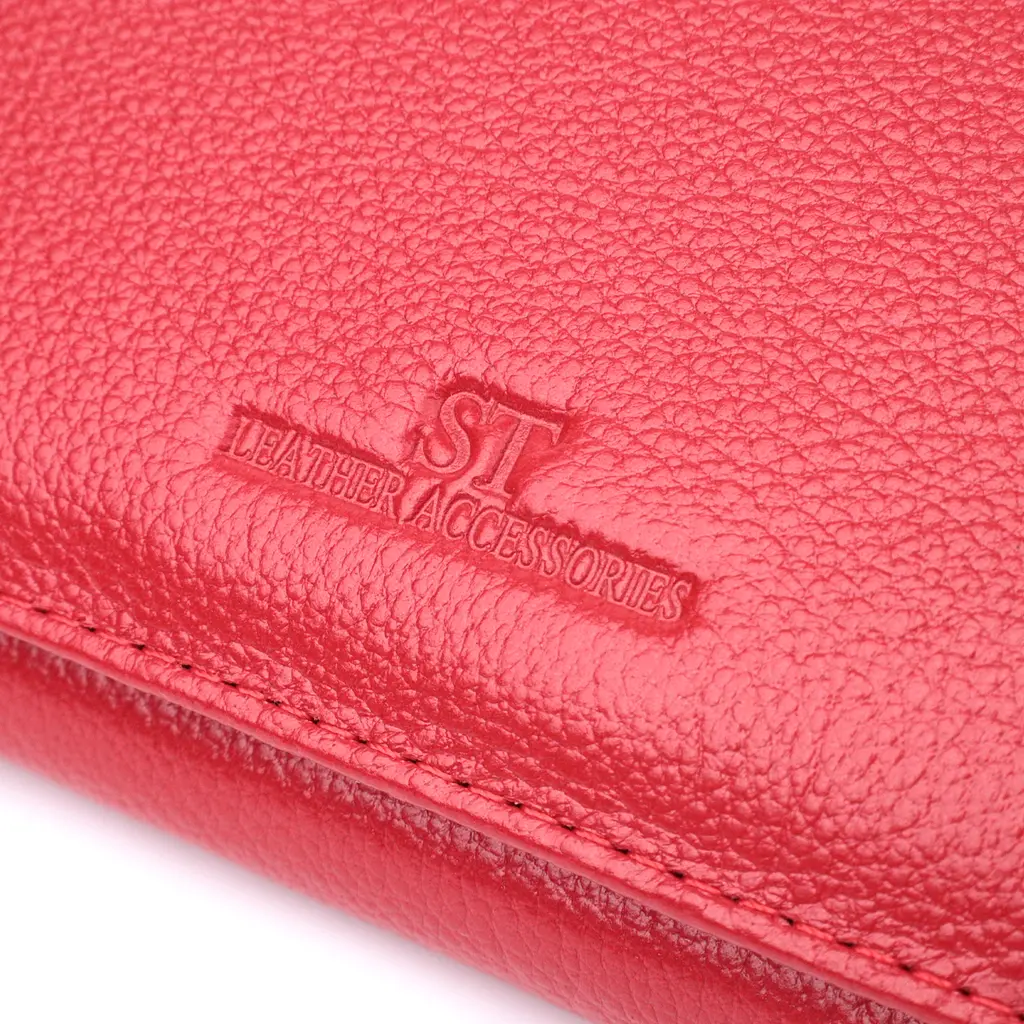 Кожаный женский кошелек ST Leather 18.5х9х3 см acs0028454 - фото 4