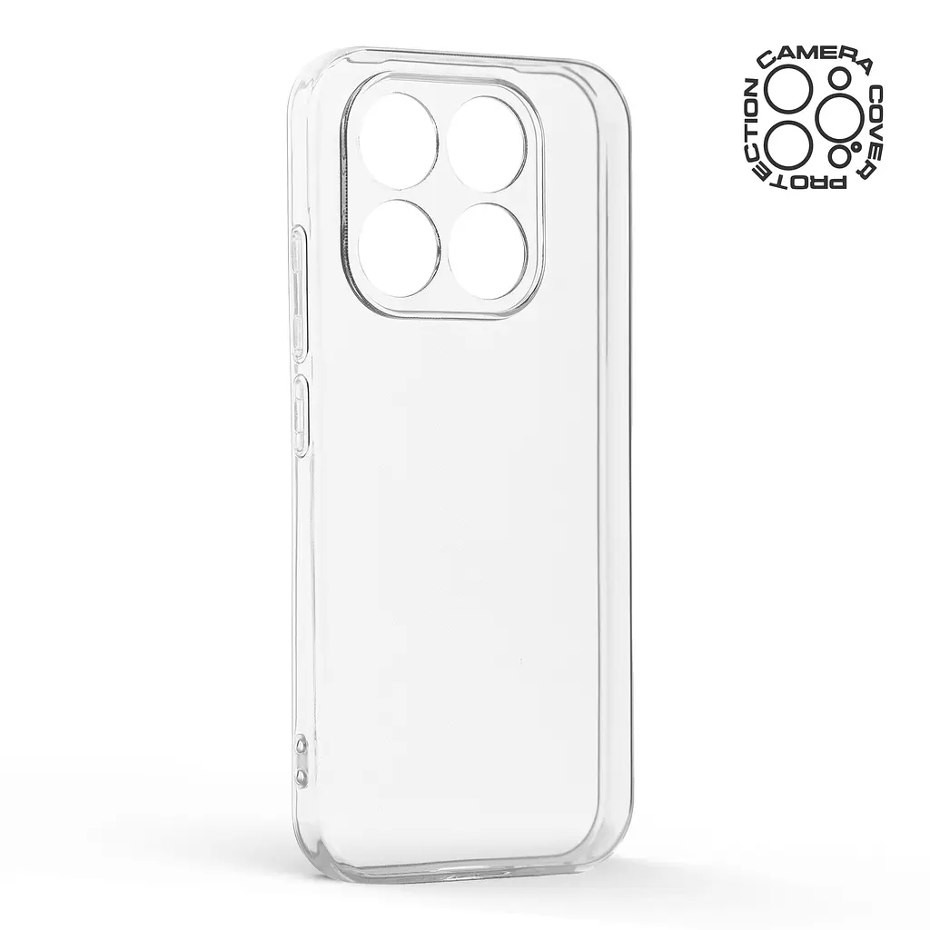 Прозрачный чехол для Xiaomi 17 5G с защитой камеры, тонкий, силиконовый, бесцветный, ударостойкий, противоударный бампер c закрытой камерой, ArmorStandart (ARM87865) - фото 2