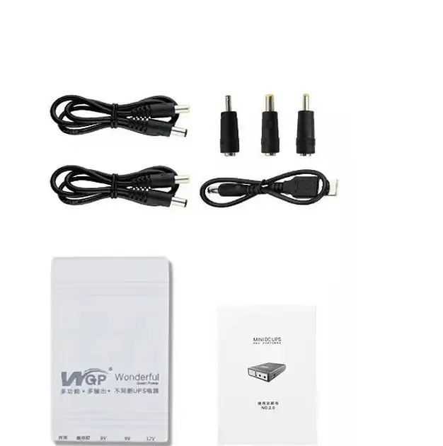 ИБП для сетевых устройств - роутеров WGP Mini DC UPS 10400 mAh 38Wh - фото 3