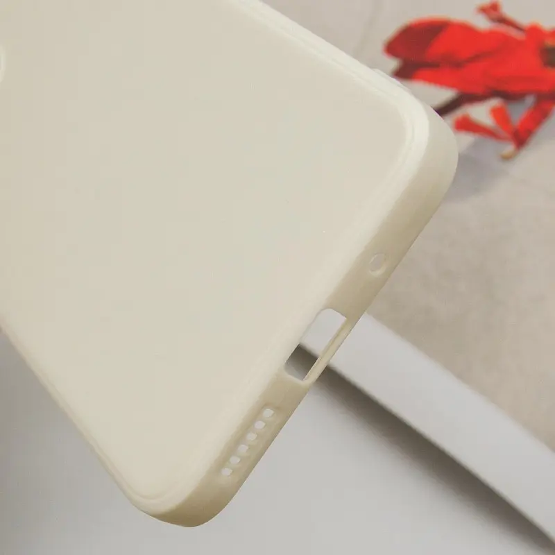 Силіконовий чохол Epik Candy Full Camera для Xiaomi Redmi 12 Бежевий / Antique White - фото 6