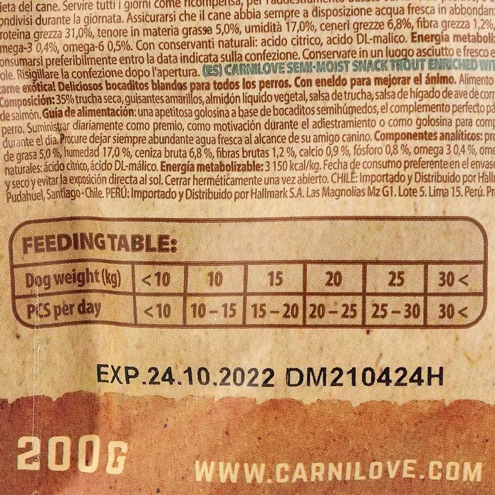 Ласощі для собак Carnilove Trout with Dill 200 г (риба) - фото 4