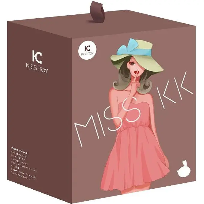 Вакуумний стимулятор з вібрацією KisToy Miss KK Pink - фото 6