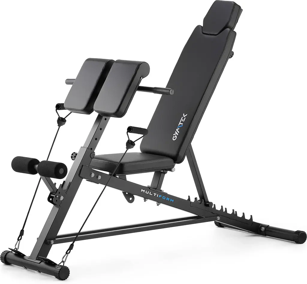 Лавка тренувальна Gymtek XL800 з еспандерами та партою Скотта - фото 2