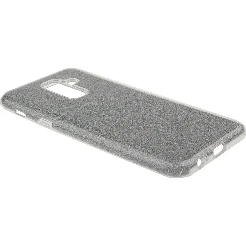 Чехол-накладка Toto TPU Shine Case Samsung Galaxy A6+ 2018 Silver - фото 4