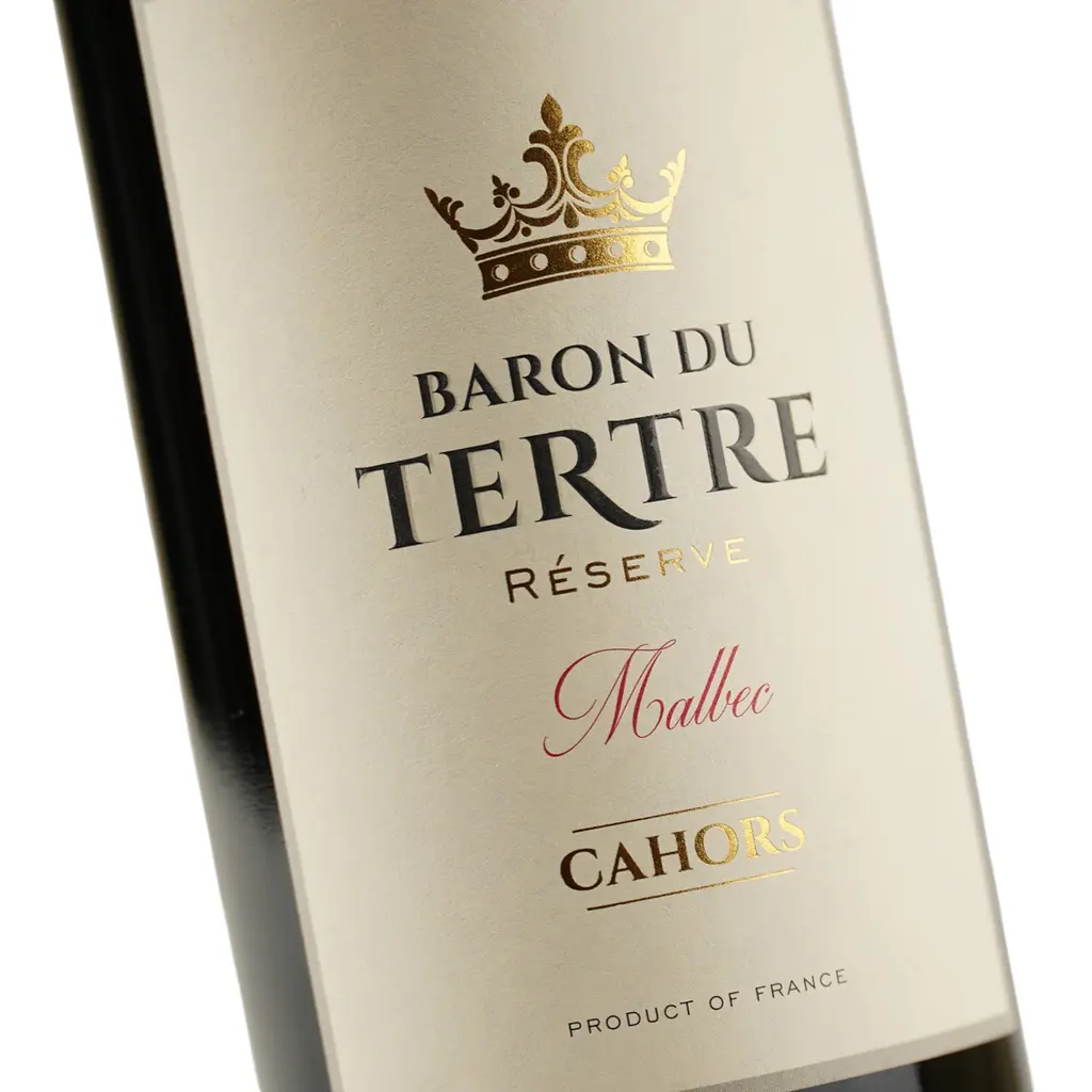 Вино Baron du Tertre 2019 AOP Cahors червоне сухе 13.5% 0.75 л  - фото 5
