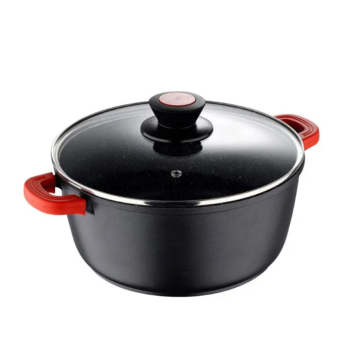 Каструля з кришкою Bergner Chroma 20 см 2.2 л (BG-30114-BK) - фото 11