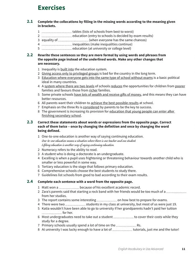 Vocabulary in Use 3rd Edition Advanced with Answers - фото 5
