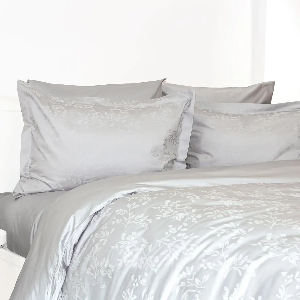 Комплект постельного белья ТЕП Grace Jacquard Light Grey евро (2-04547_31833) - фото 3