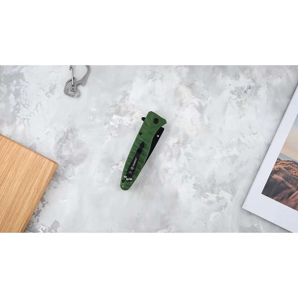Ніж складаний Ganzo G620g-1 зелений - фото 6