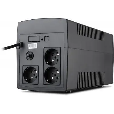 Пристрій безперебійного живлення Vinga LCD 1200VA plastic case (VPC-1200P) - фото 4