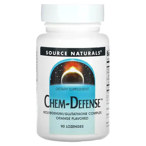 Глутатіон Chem-Defense 90 Lozenges Source Naturals vit0006145