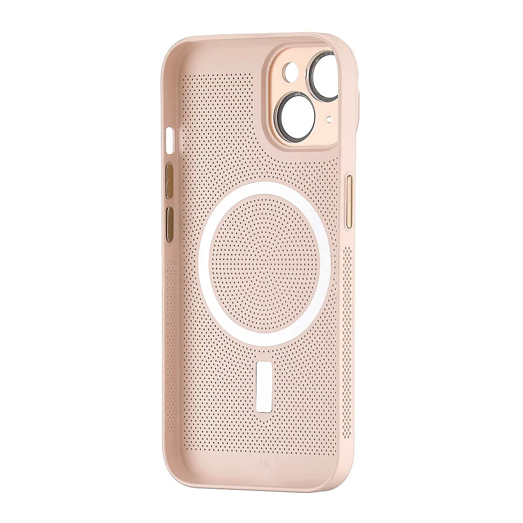 Чохол Perfomed with MagSafe Protected Camera iPhone 15 Pink - фото 3