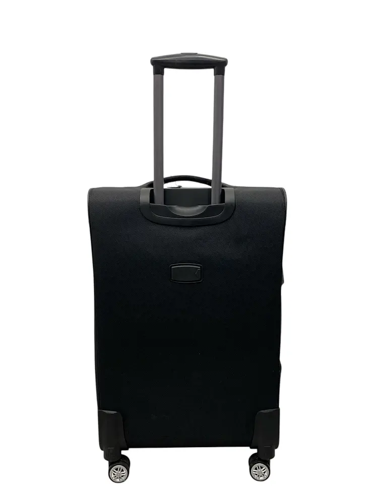 Валіза велика Worldline Airtex 620 L поліестер Чорний - фото 6