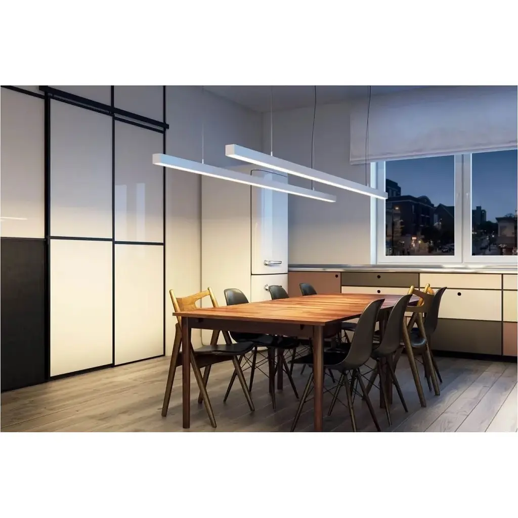 Світильник лінійний LED Brille 33-239 24W CW WH FLF-100 підвісний - фото 7