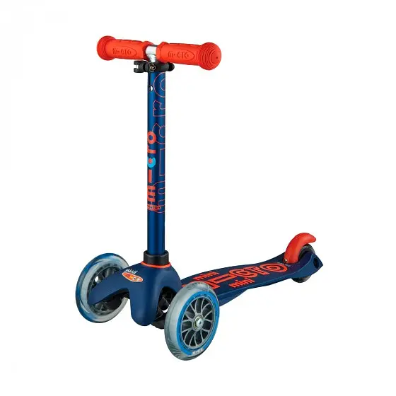 Самокат Micro Mini Deluxe темно-синий (MMD073) - фото 2