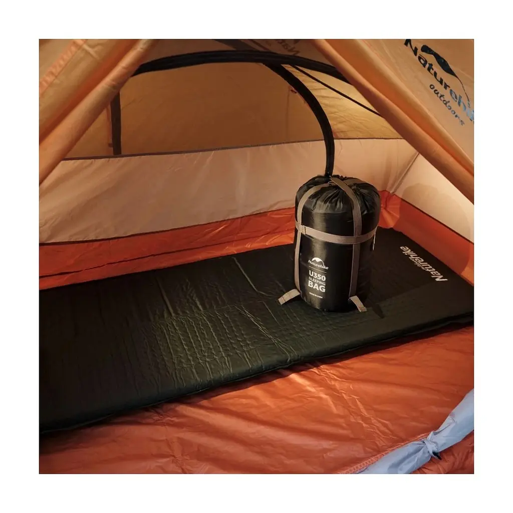 Спальний мішок Naturehike U350 NH20MSD07 Hollow Cotton Right Brown (6927595767221-R) - фото 8