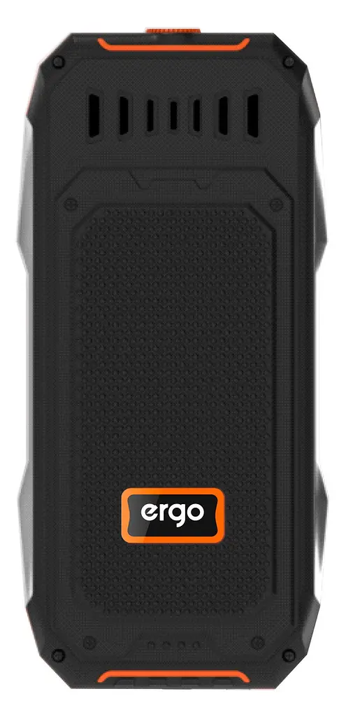 Мобiльний телефон Ergo E283 Dual Sim Чорно-помаранчевий - фото 5