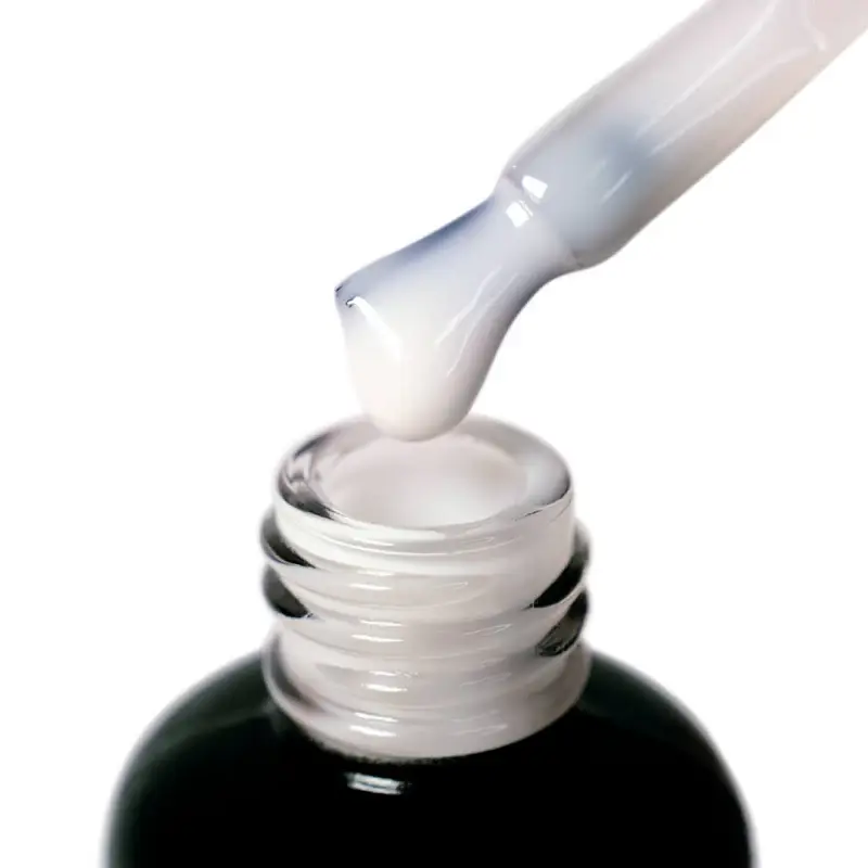 База файбер PNB UV/LED Fiber Base White Milk 17 мл - фото 3