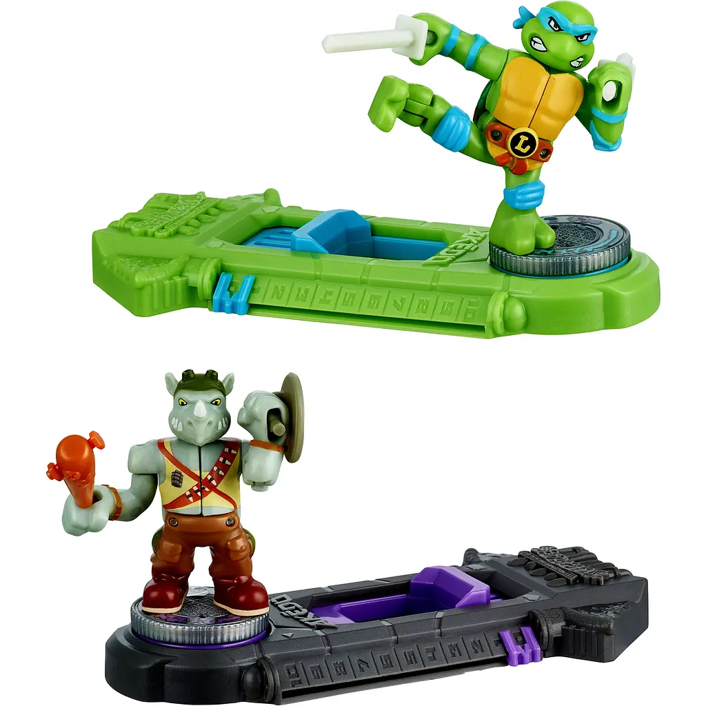 Ігровий набір Akedo TMNT Леонардо та Рокстеді (123222) - фото 3