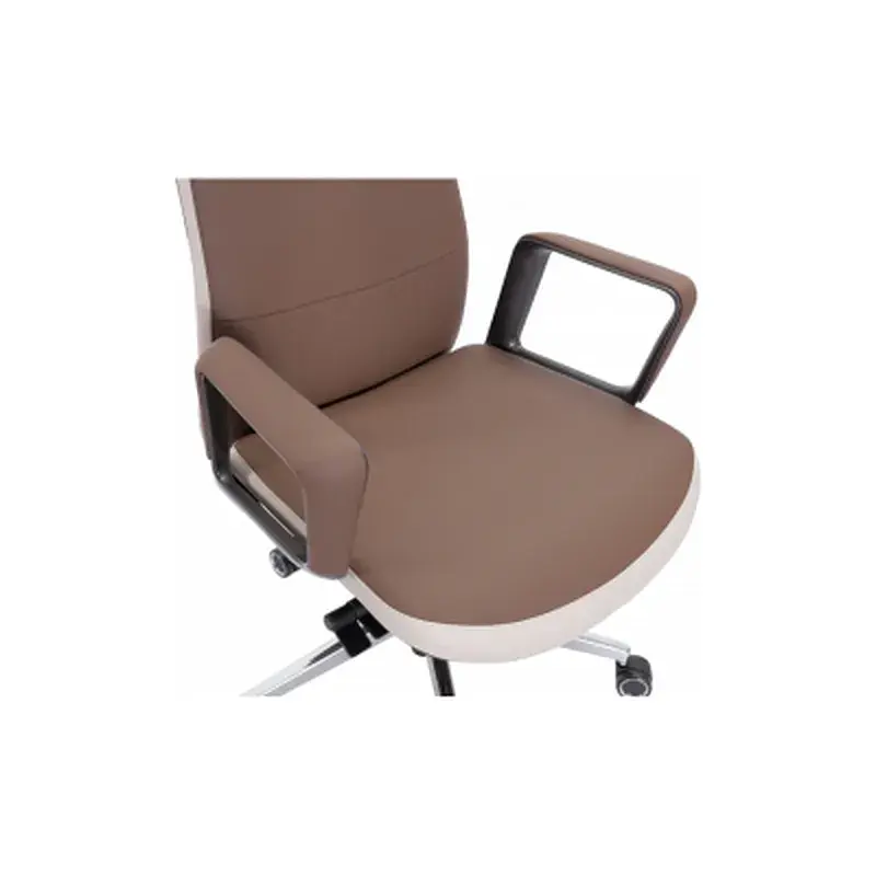 Офісне крісло GT Racer B-3195 Beige/Brown - фото 6