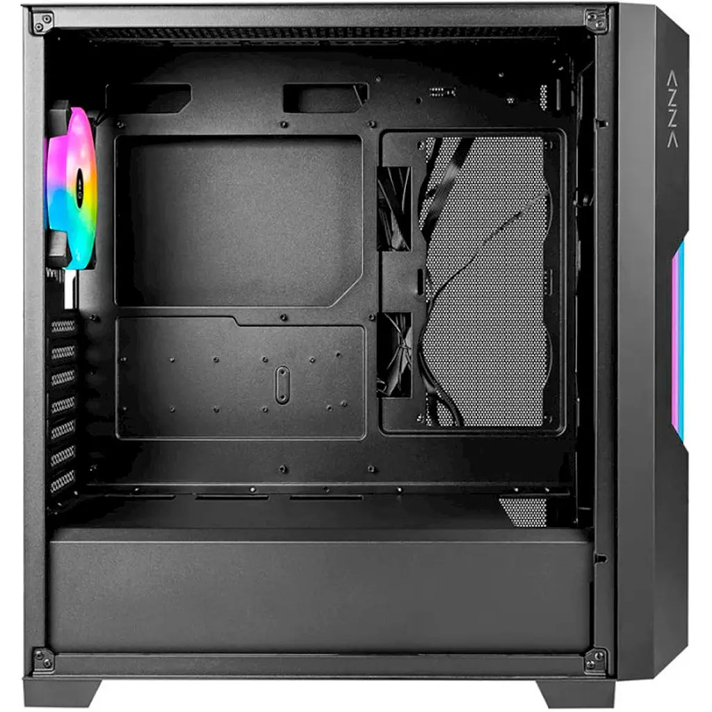 Корпус Azza Guardian Glass Black (CSAZ-520BG) [134556] - фото 5