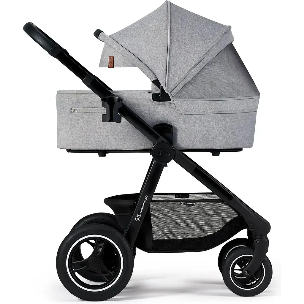 Універсальна коляска 2 в 1 Kinderkraft Everyday 2 Light Gray світло-сіра (00-00305224) - фото 11